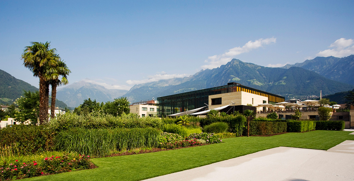 Thermenpark im Hotel Therme Meran - Gastro- & Hotel Versicherung durch Gest Broker in Südtirol